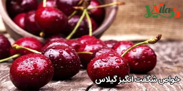 خواص شگفت‌ انگیز گیلاس